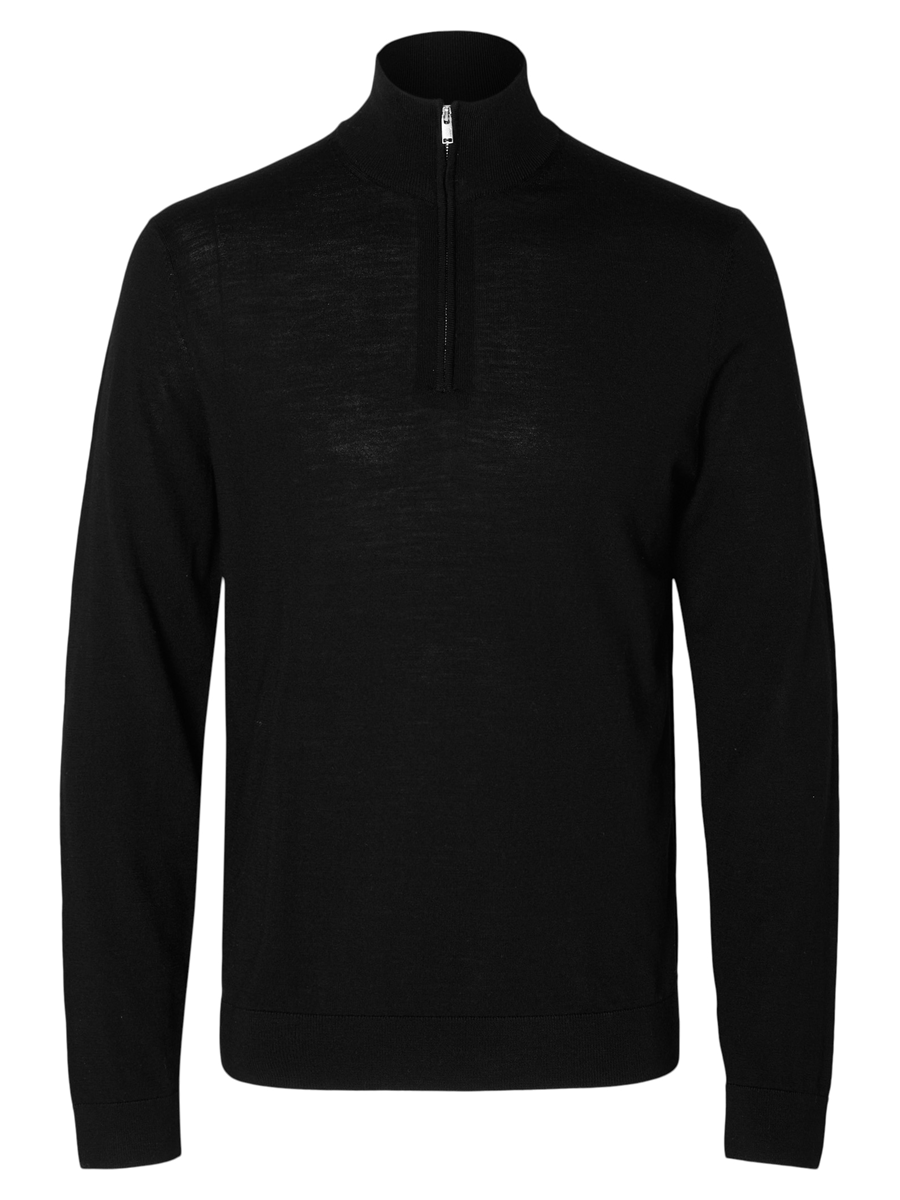 Selected Men Zip Neck Regular